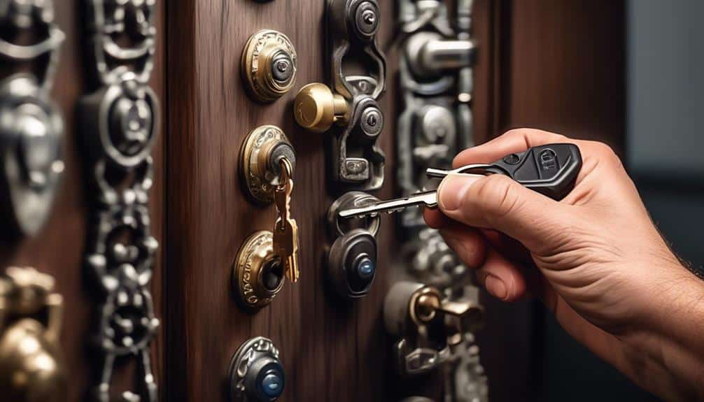 certified locksmiths ensure security