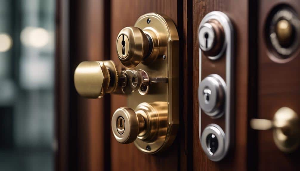 different types of home locks