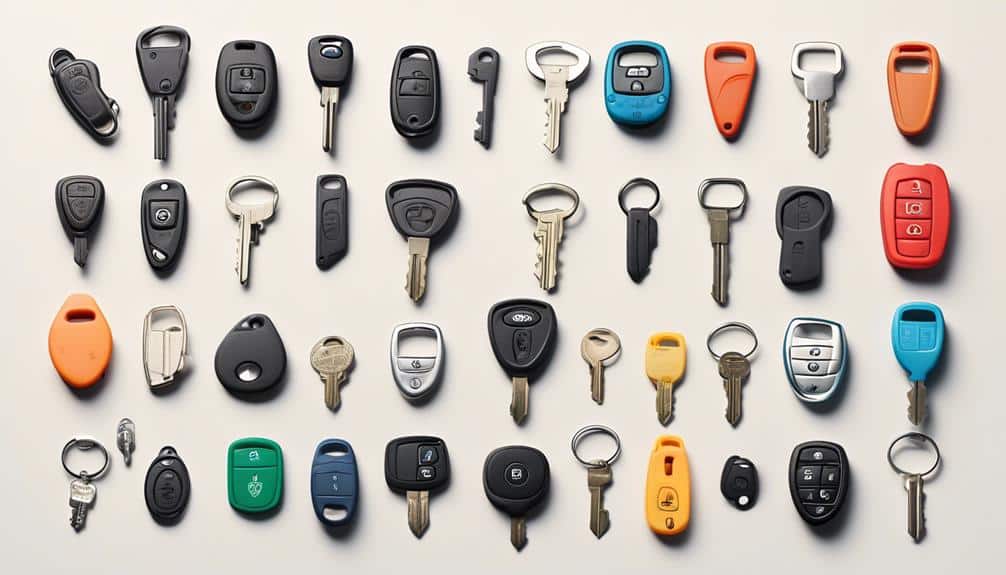 duplicable car key types