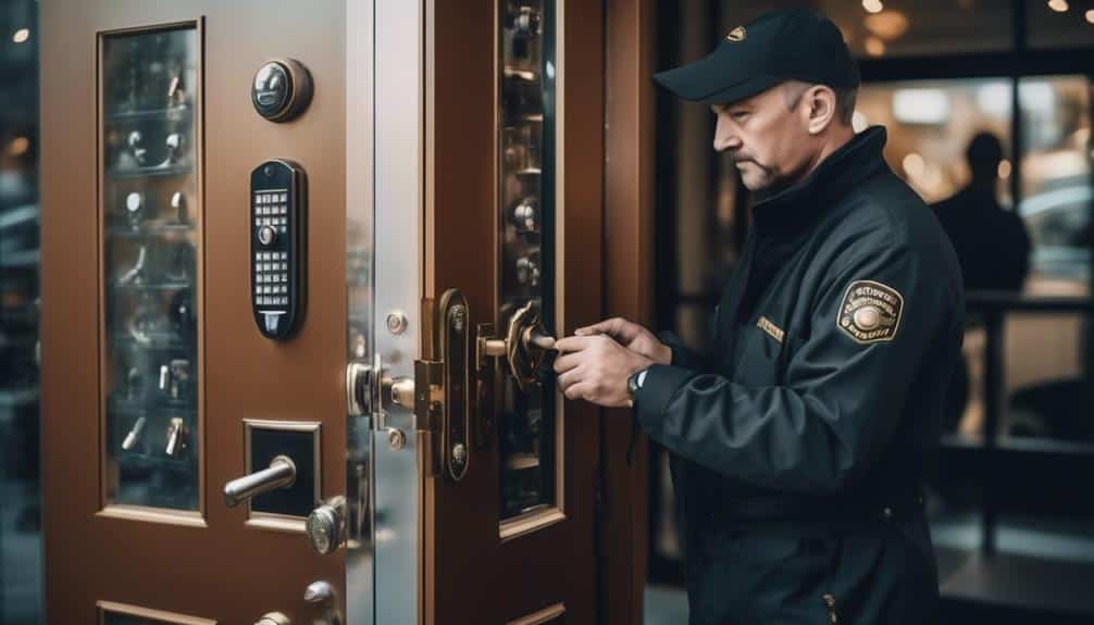 essential locksmith services for storefront security