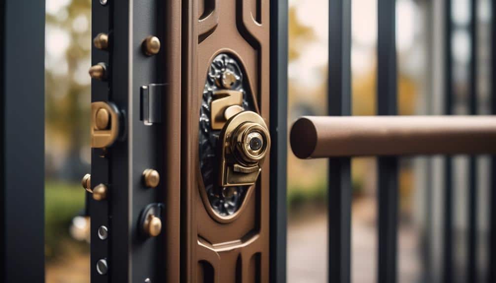 gate lock installation considerations