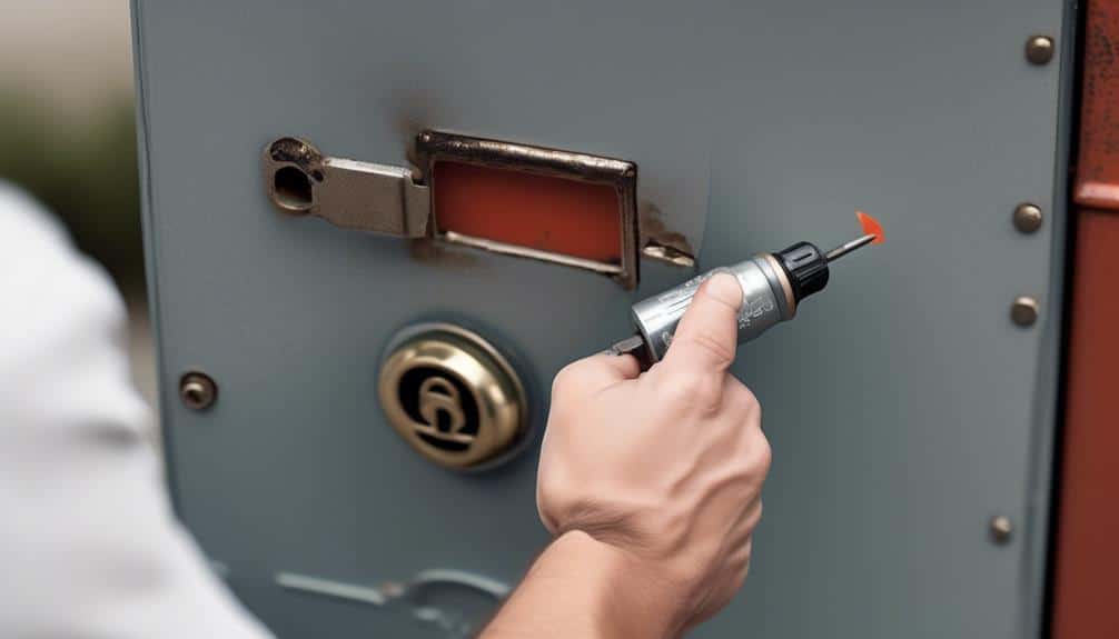 lock cylinder replacement process