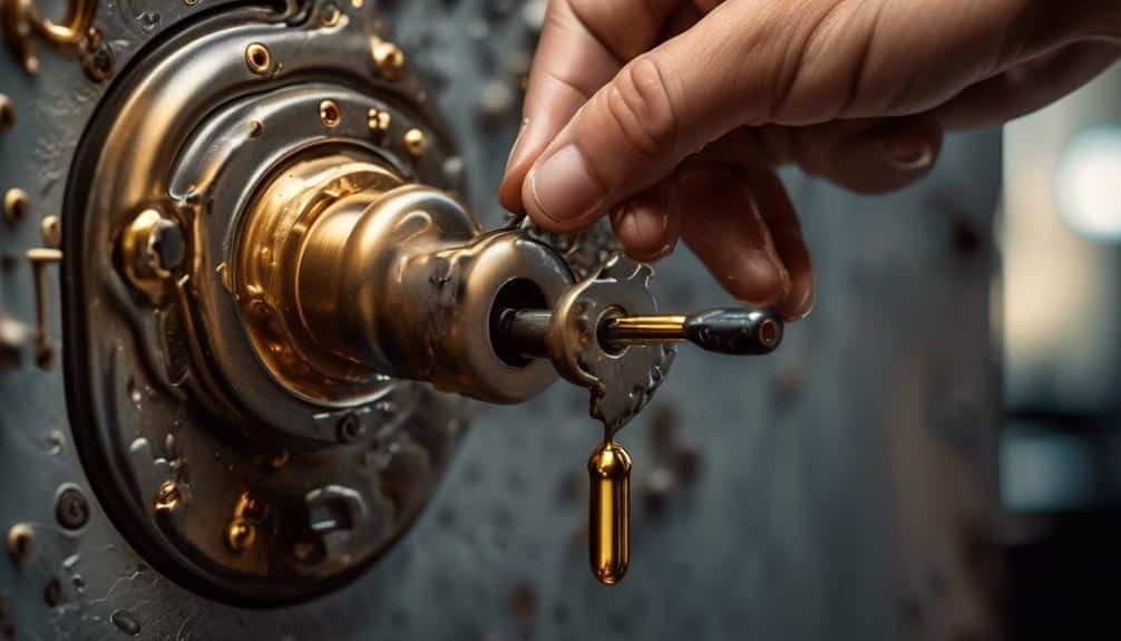 lock mechanism lubrication instructions