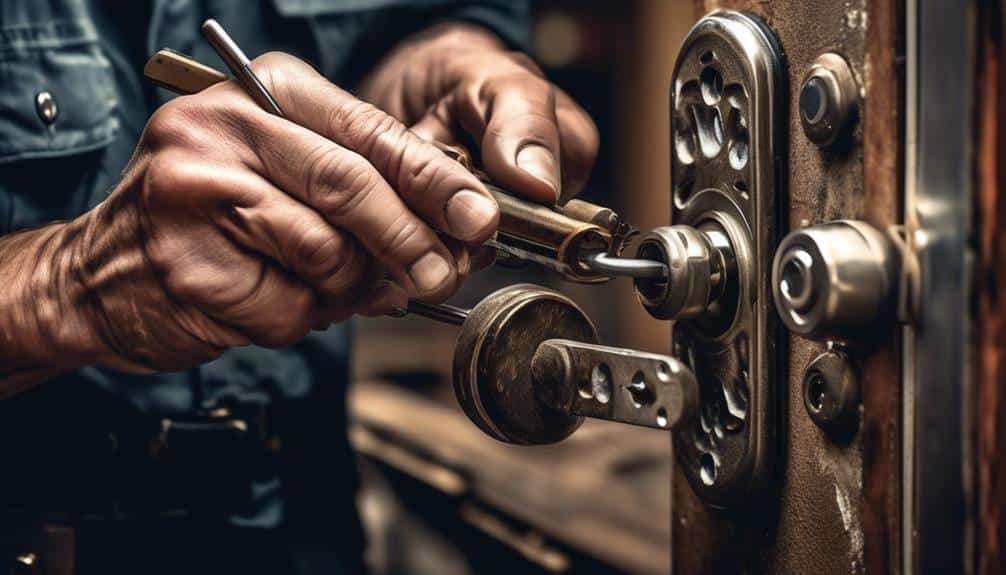 lock repair for security