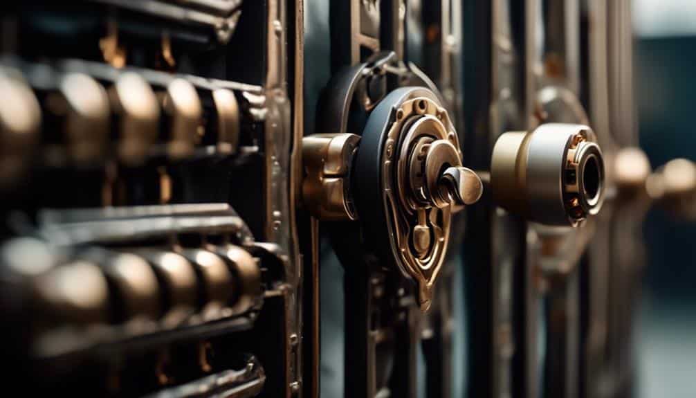 locks safeguard against intruders