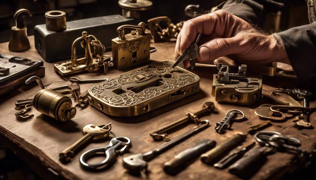 making copies of old lock keys a detailed tutorial