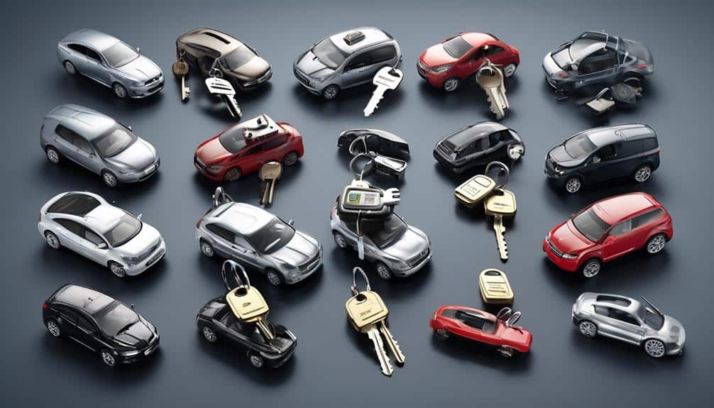 modern car key duplication