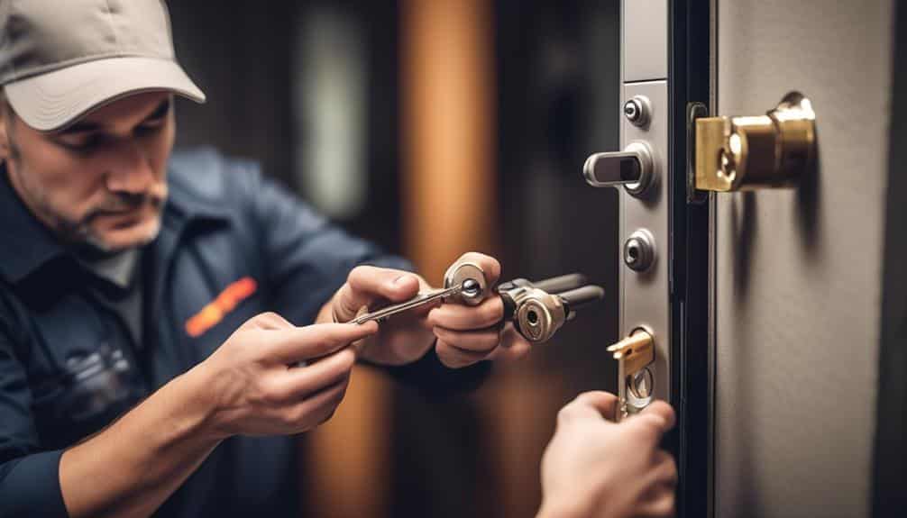 precision in duplicating garage door lock keys