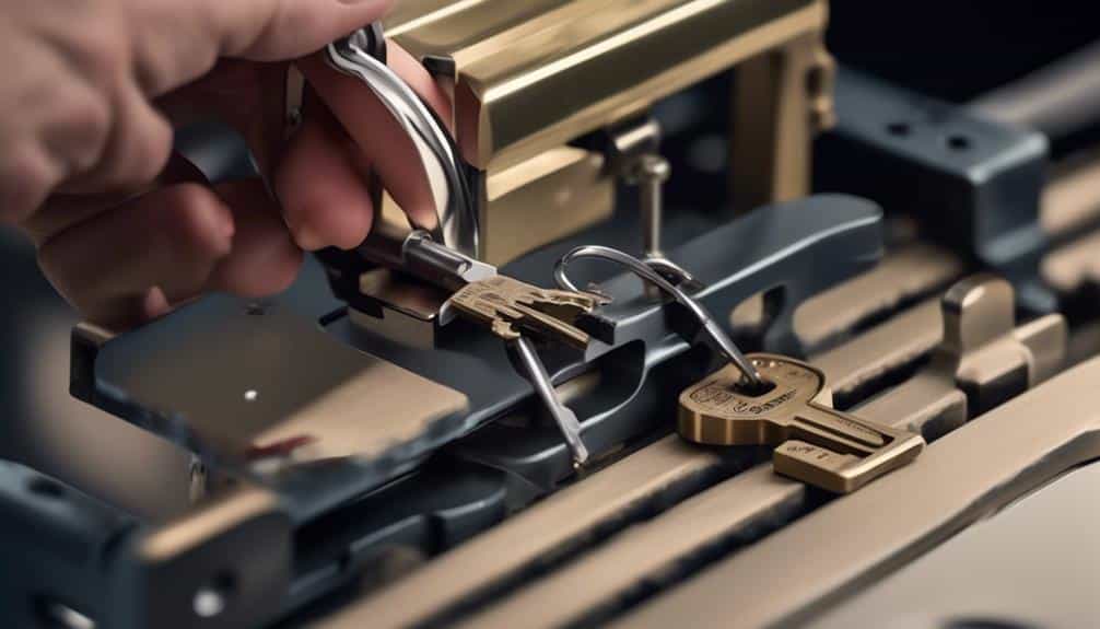 precision key cutting machine