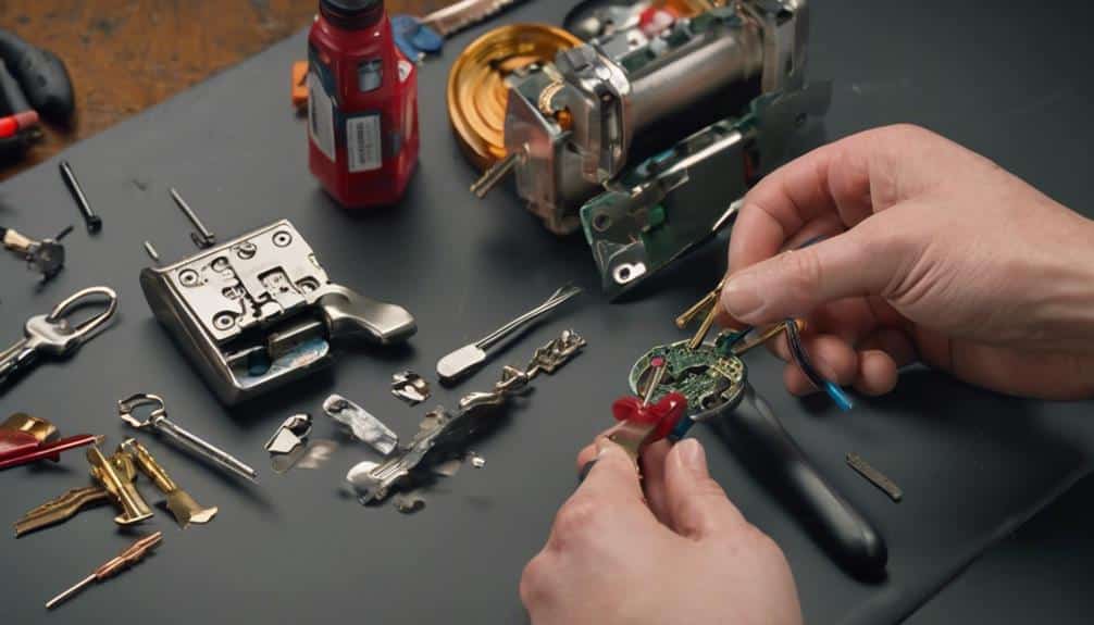 repairing keyless entry locks