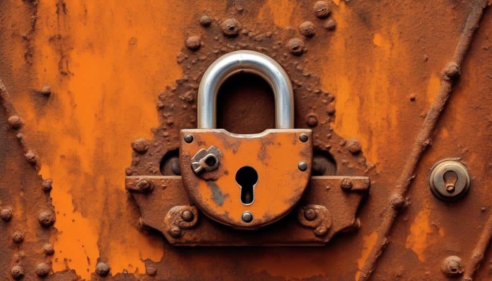 rust removal for lock
