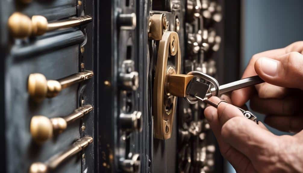 safe lock key copying