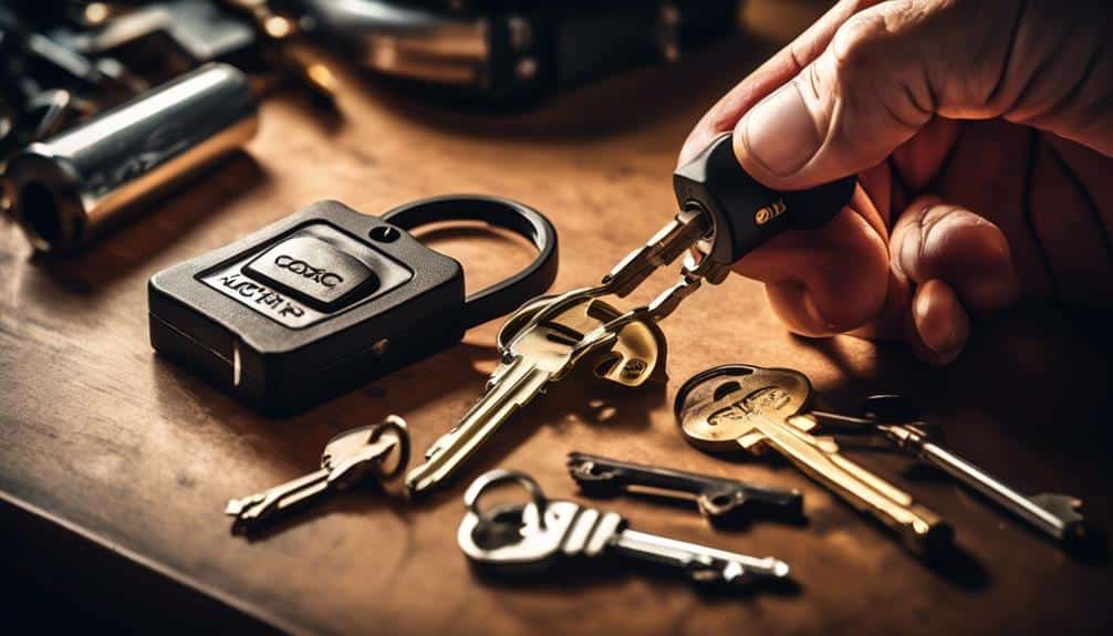 safe lock key duplication