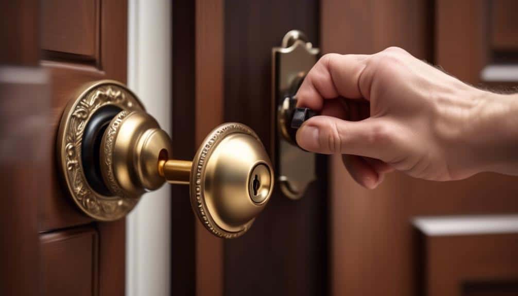 secure your home entrance