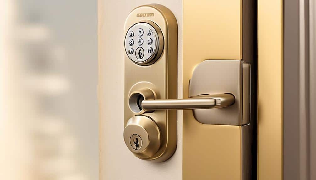 sophisticated lock systems protect