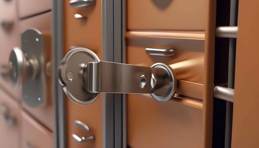 types of file cabinet locks