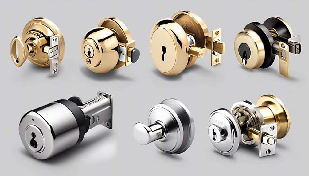 varieties of secure locks